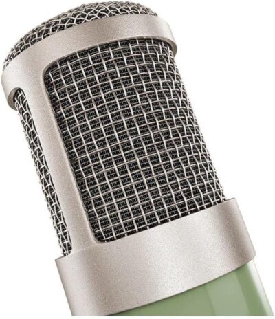 Close-up view of Universal Audio Bock 187 Large Diaphragm FET Condenser Microphone