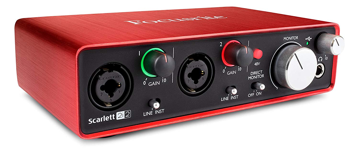 Focusrite Scarlett 2i2 (1st Gen) USB Recording Audio Interface