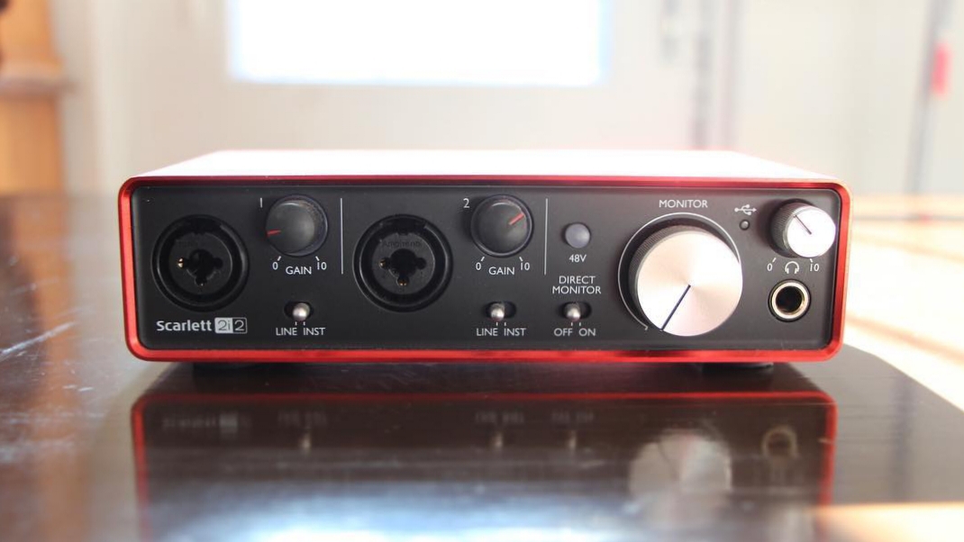 Focusrite Scarlet 2i2 is a great audio interface to help improve your  podcast efforts