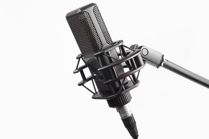 Condenser microphone example
