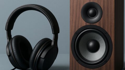 Illustration for Audio Answers: How is mixing with headphones different from mixing with speakers?