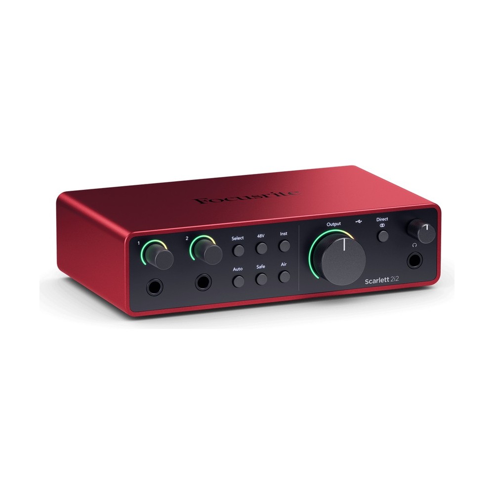 Focusrite Scarlett 2i2 4th Gen USB audio interface