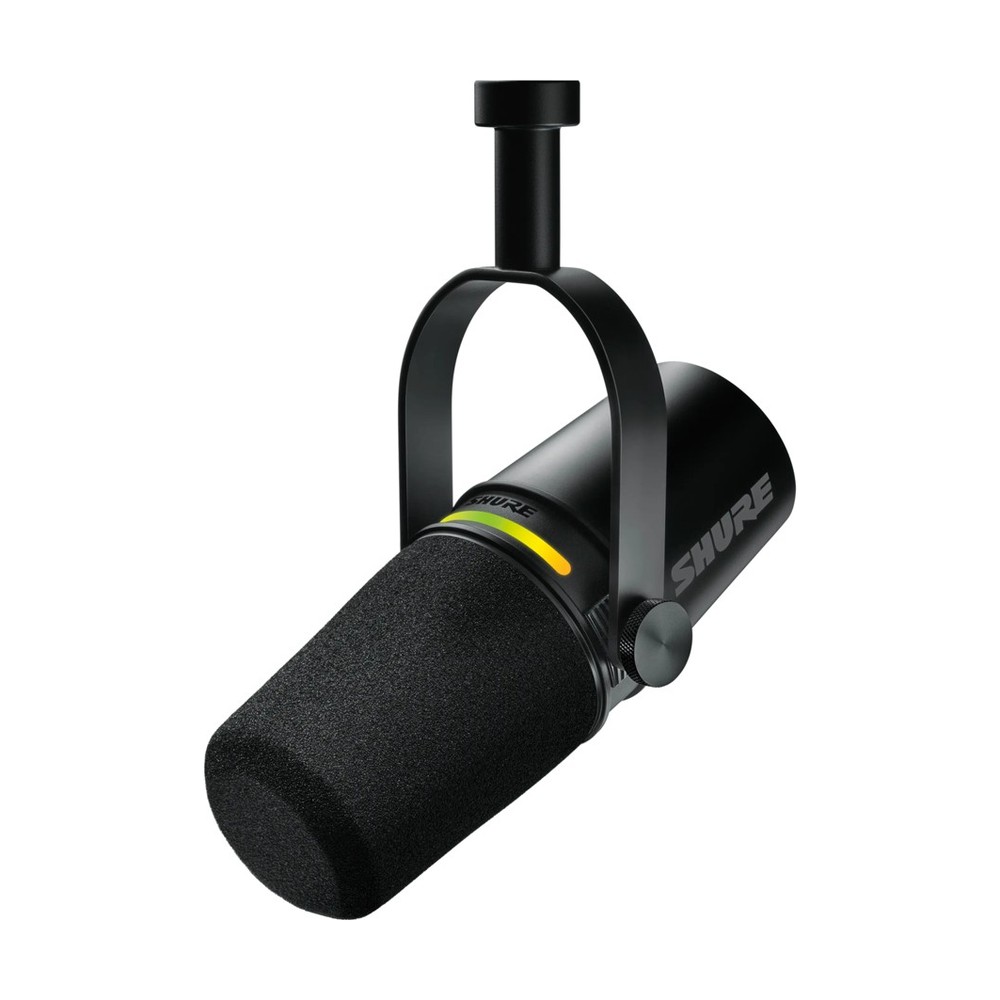 Shure MV7+ USB-C and XLR dynamic podcast microphone